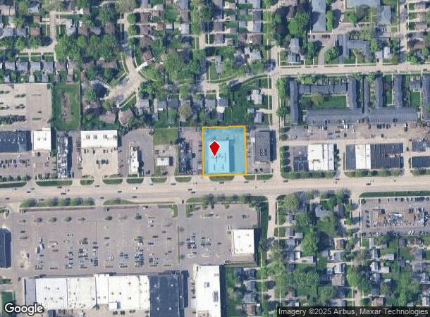 1068 W 14 Mile Rd, Clawson, MI Parcel Map