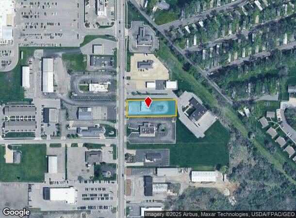  1424 Scott St, Napoleon, OH Parcel Map