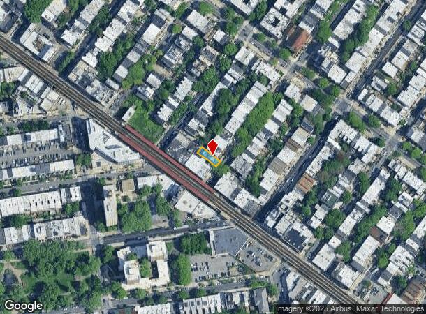  11 Weirfield St, Brooklyn, NY Parcel Map