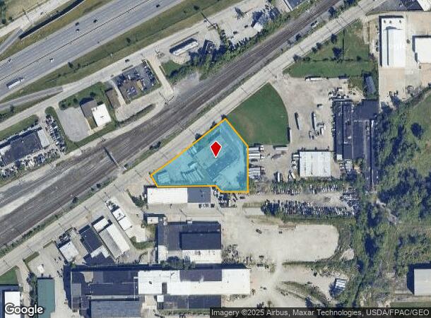 21300 Saint Clair Ave, Euclid, OH Parcel Map