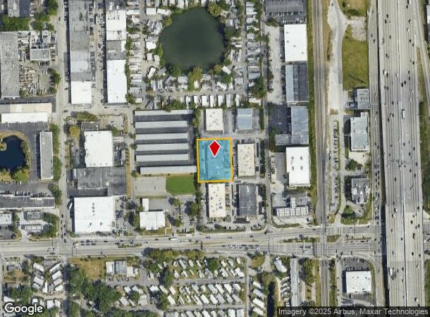 3127 W Hallandale Beach Blvd, Hallandale, FL Parcel Map