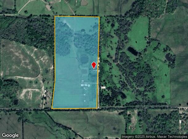 7584 Pattonville Hooverton Rd, Blossom, TX Parcel Map