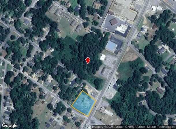 249 Lee St, Johnston, SC Parcel Map