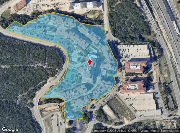  La Cantera Ter, San Antonio, TX Parcel Map