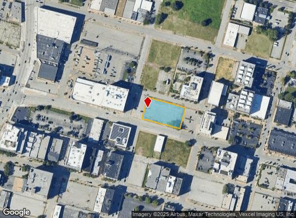  2107 Washington Ave, Saint Louis, MO Parcel Map