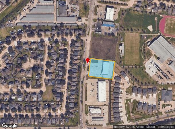  5350 Fry Rd, Katy, TX Parcel Map