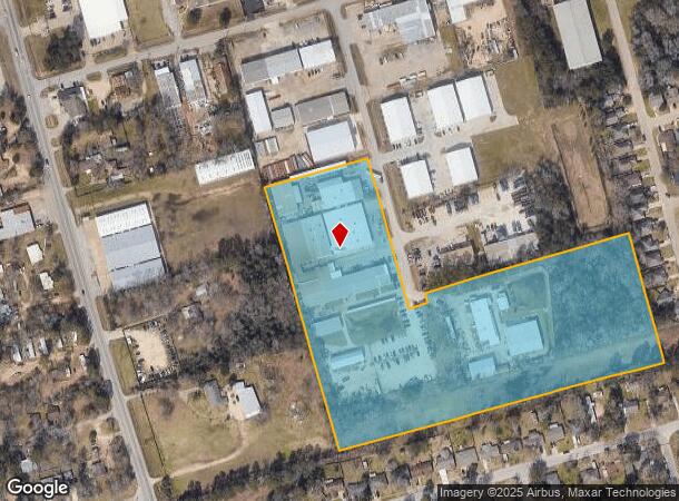  116 Industrial Ct, Conroe, TX Parcel Map