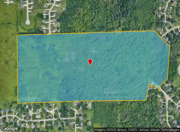 S Dyewood Dr, Flint, MI Parcel Map