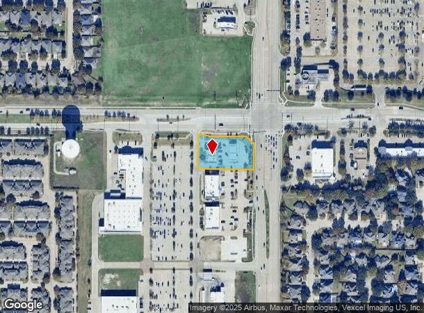  100 S Custer Rd, Mckinney, TX Parcel Map