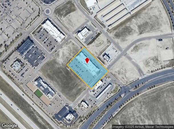 9673 Prominent Pt, Colorado Springs, CO Parcel Map