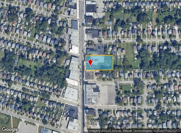  673 E 185Th St, Cleveland, OH Parcel Map