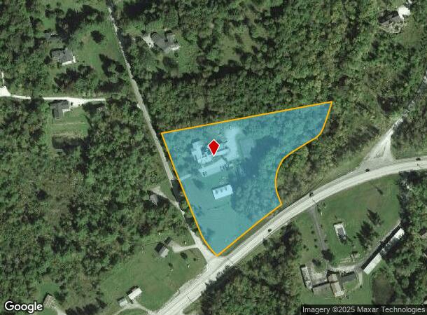 78 Cream Hill Rd, Mendon, VT Parcel Map