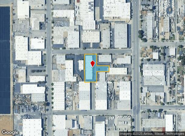  7310 Adams St, Paramount, CA Parcel Map