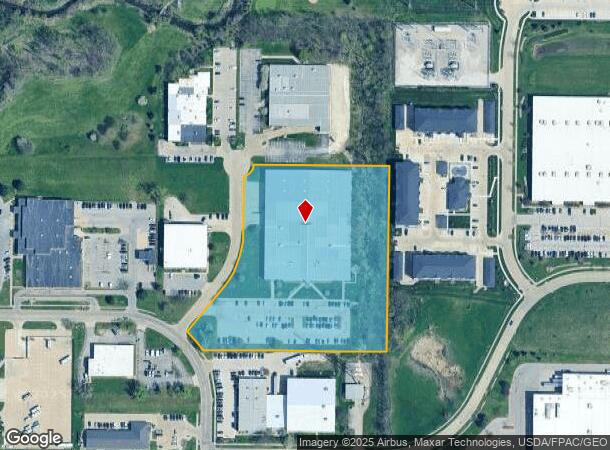 6000 Huntington Ct Ne, Cedar Rapids, IA Parcel Map