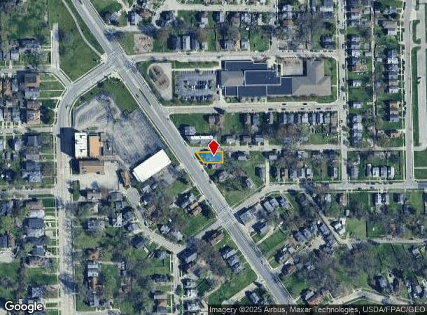 3322 Cherry St, Toledo, OH Parcel Map