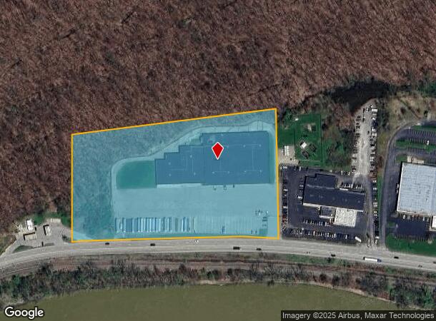  1355 Allegheny Blvd, Franklin, PA Parcel Map