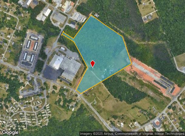  2587 Waterlick Rd, Lynchburg, VA Parcel Map