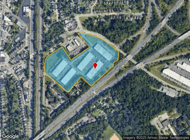 1609 Sulphur Spring Rd, Halethorpe, MD Parcel Map