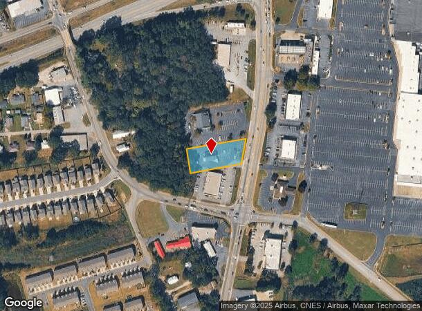  1028 S Pendleton St, Easley, SC Parcel Map