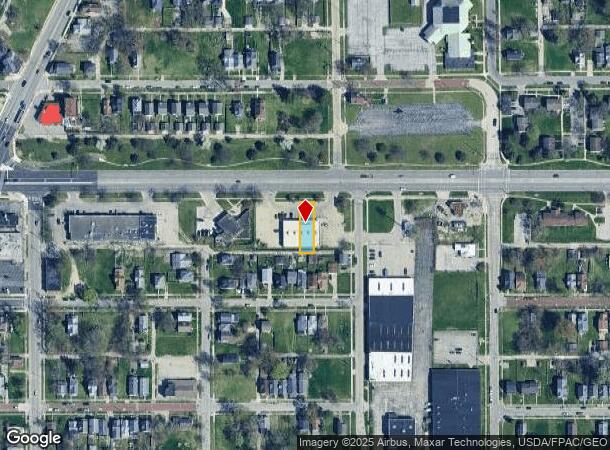 1241 Dorr St, Toledo, OH Parcel Map
