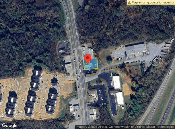  470 Roanoke Rd, Daleville, VA Parcel Map