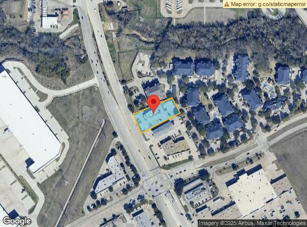  3806 Main St, The Colony, TX Parcel Map