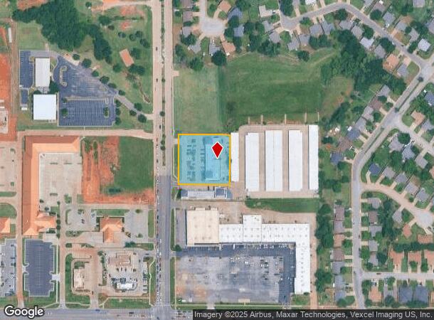 1444 N Kelly Ave, Edmond, OK Parcel Map