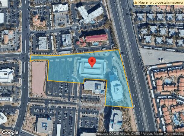  2720 N Tenaya Way, Las Vegas, NV Parcel Map