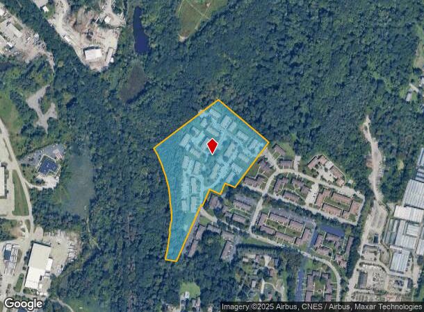  2501 Cherry Hill Dr, Poughkeepsie, NY Parcel Map