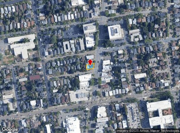 2912 Telegraph Ave, Berkeley, CA Parcel Map