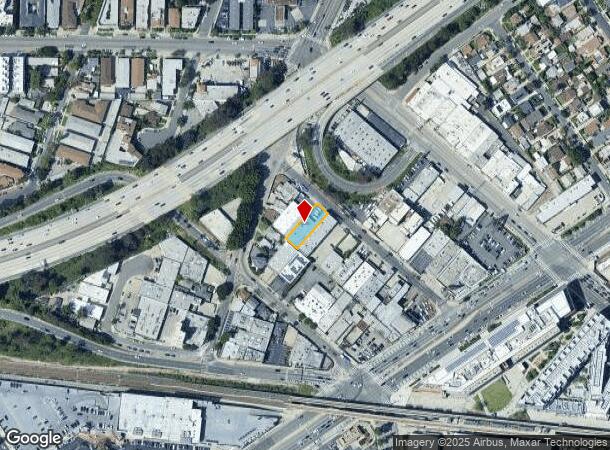  8962 Ellis Ave, Los Angeles, CA Parcel Map