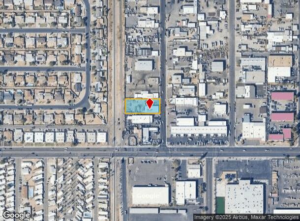  1134 S Center St, Mesa, AZ Parcel Map