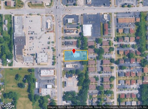 14757 Cicero Ave, Midlothian, IL Parcel Map