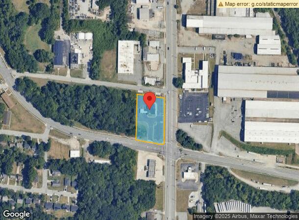  1500 S Elm Eugene St, Greensboro, NC Parcel Map