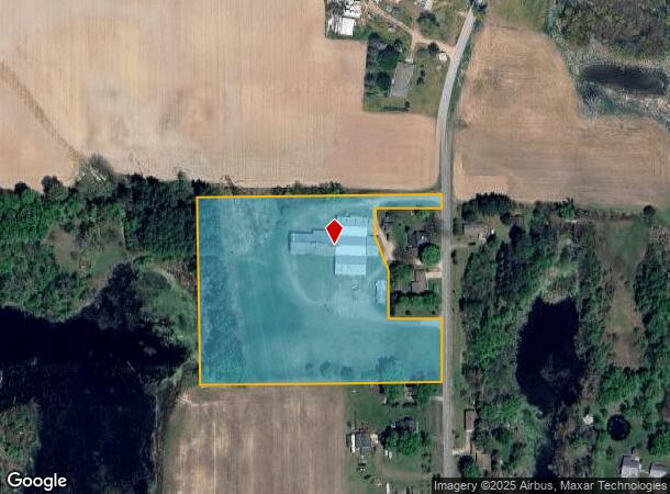920 Boyer Rd, Coloma, MI Parcel Map