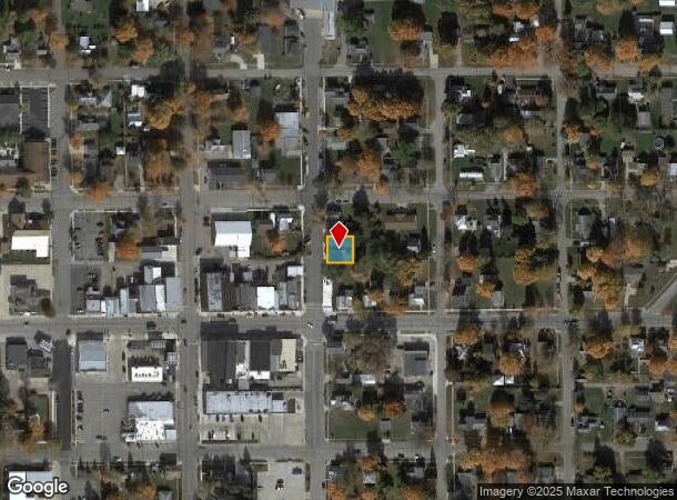  102 N Pleasant St, Fremont, IN Parcel Map