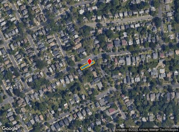 617 Main St, Metuchen, NJ Parcel Map