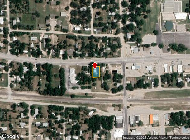 105 W Hall St, Bangs, TX Parcel Map