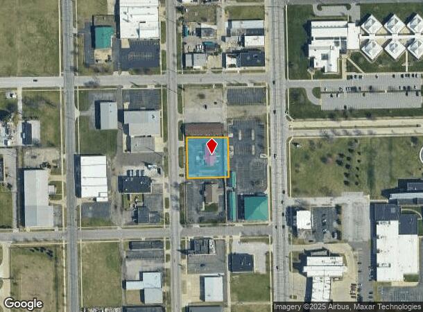  1122 S Main St, South Bend, IN Parcel Map