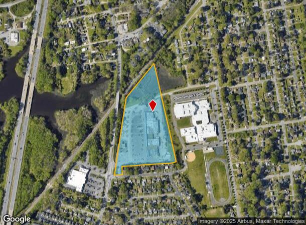  2307 Bainbridge Blvd, Chesapeake, VA Parcel Map