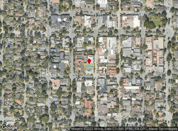 Dolores St, Carmel, CA Parcel Map