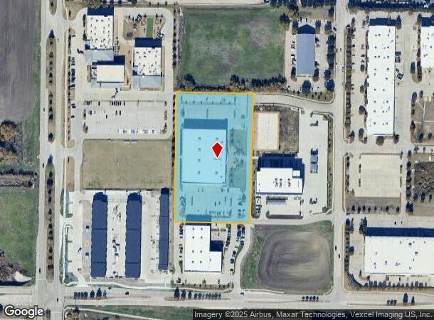 6300 Flyers Way, Frisco, TX Parcel Map