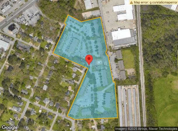  510 Central Dr, Chattanooga, TN Parcel Map