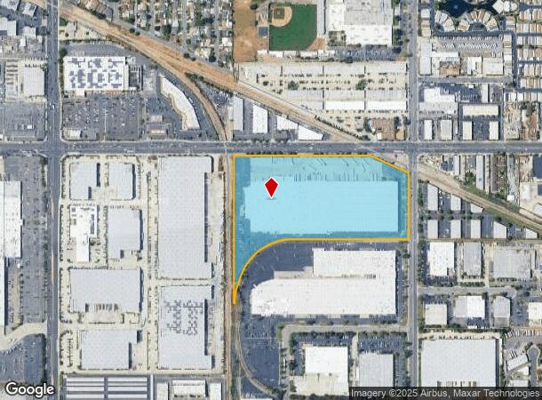 458 E Lambert Rd, Fullerton, CA Parcel Map