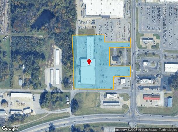 Rend Lake Plz, Benton, IL Parcel Map