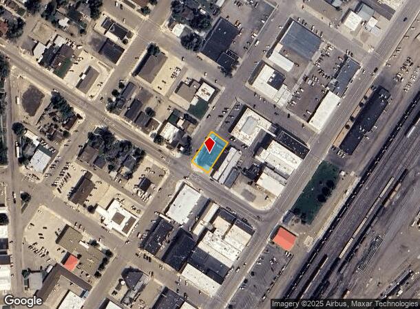 122 W Towne St, Glendive, MT Parcel Map