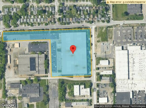  21601 Mullin Ave, Warren, MI Parcel Map