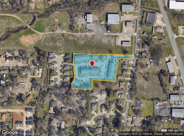  7114 Texas Rd, Fort Smith, AR Parcel Map