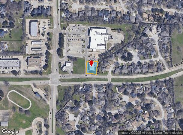  3601 Sw Green Oaks Blvd, Arlington, TX Parcel Map