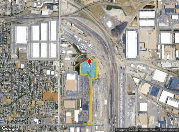 1349 W 52Nd Ave, Denver, CO Parcel Map